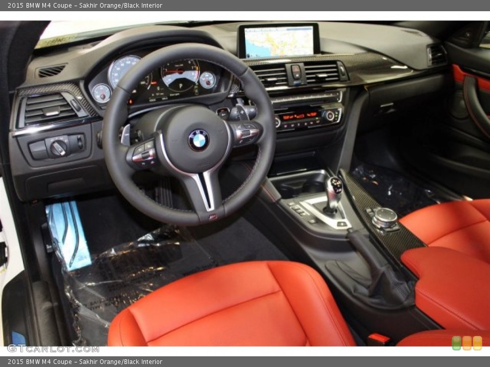 Sakhir Orange/Black Interior Photo for the 2015 BMW M4 Coupe #104394132