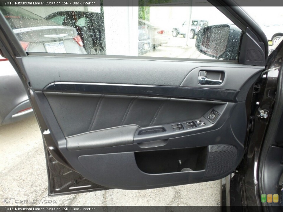 Black Interior Door Panel for the 2015 Mitsubishi Lancer Evolution GSR #104396016
