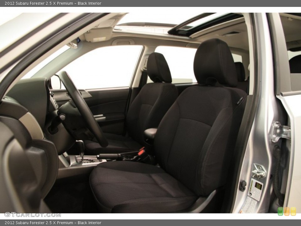 Black Interior Photo for the 2012 Subaru Forester 2.5 X Premium #104397804