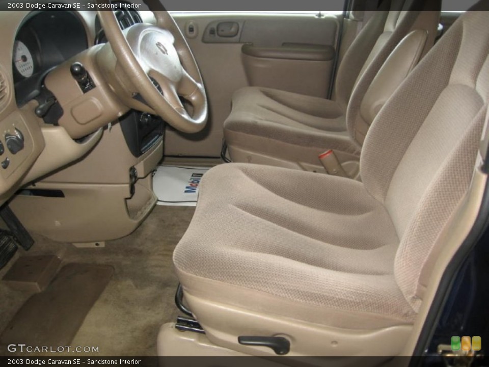 Sandstone Interior Photo for the 2003 Dodge Caravan SE #104413772