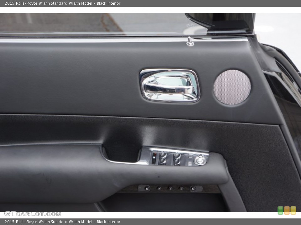 Black Interior Controls for the 2015 Rolls-Royce Wraith  #104429888