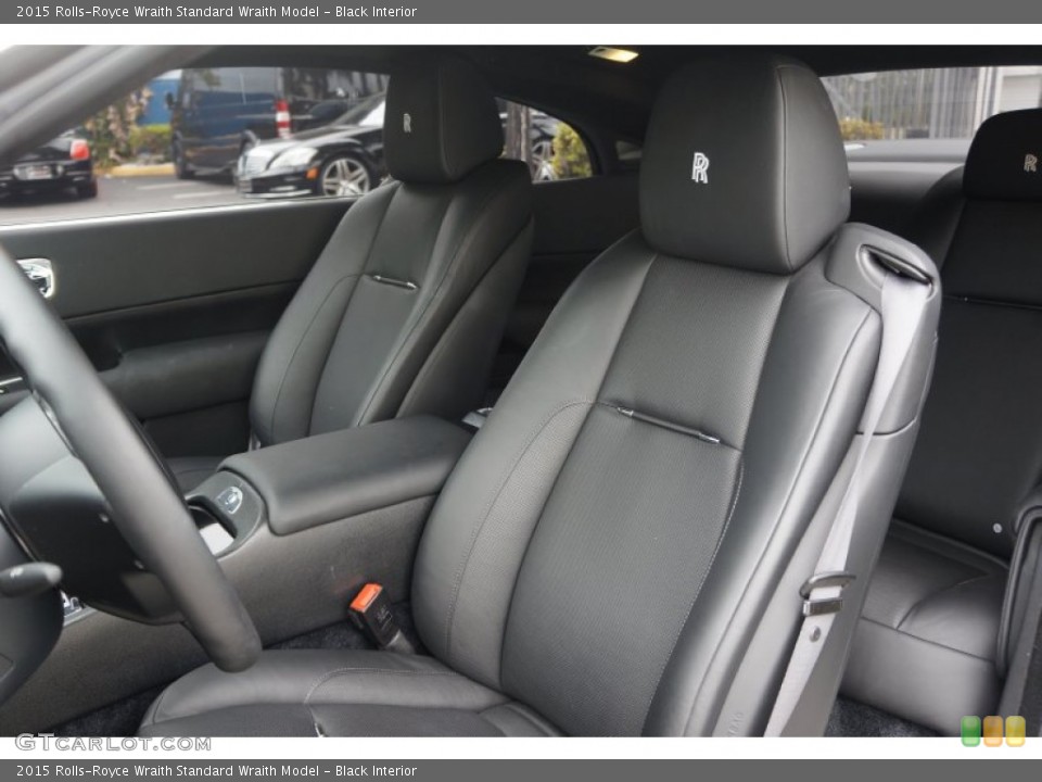Black Interior Front Seat for the 2015 Rolls-Royce Wraith  #104429960