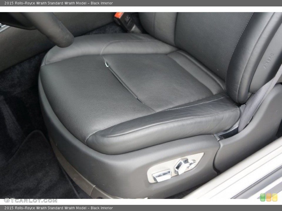 Black Interior Front Seat for the 2015 Rolls-Royce Wraith  #104429999