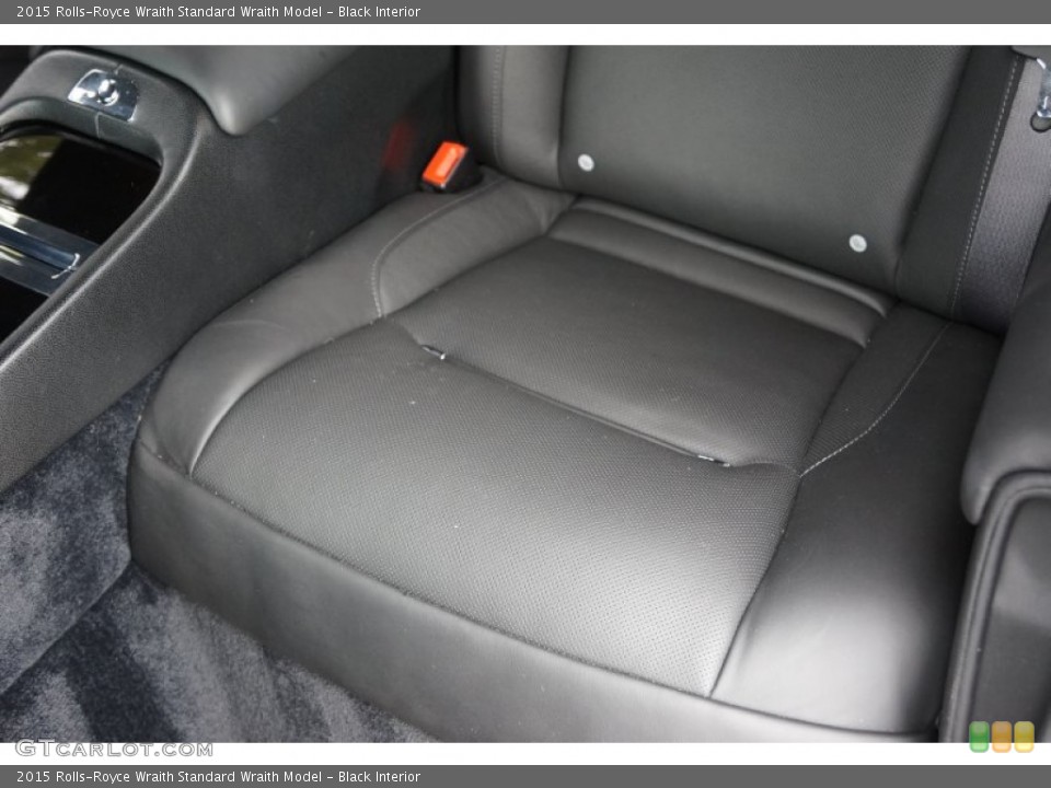 Black Interior Rear Seat for the 2015 Rolls-Royce Wraith  #104430077