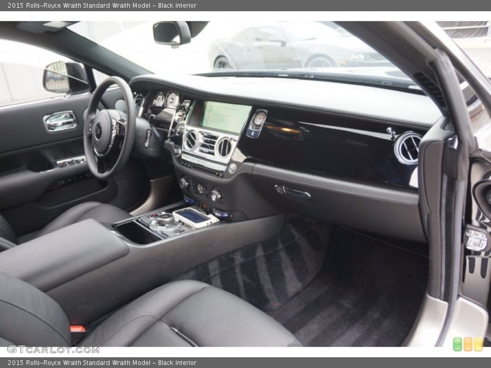 Black Interior Dashboard for the 2015 Rolls-Royce Wraith  #104430138