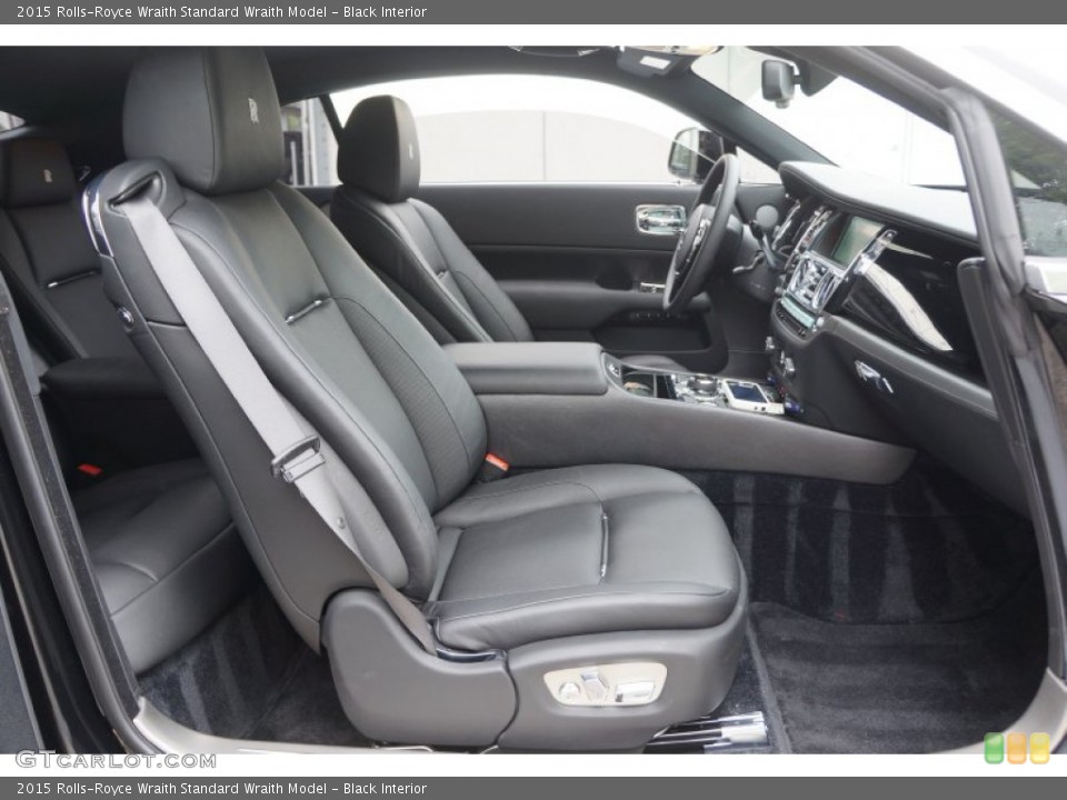 Black Interior Front Seat for the 2015 Rolls-Royce Wraith  #104430155