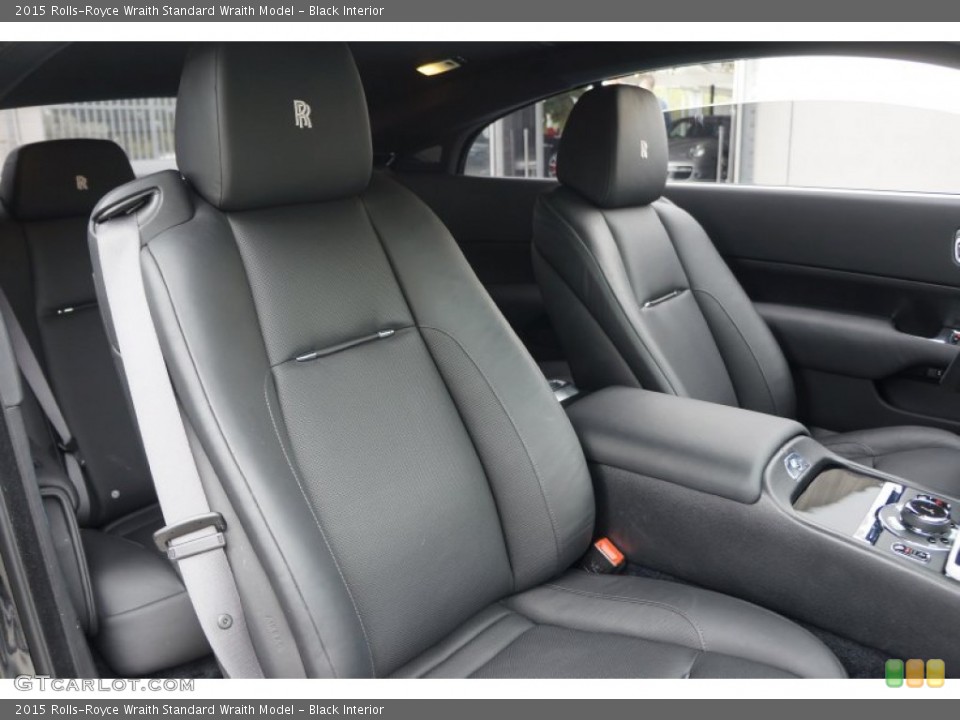 Black Interior Front Seat for the 2015 Rolls-Royce Wraith  #104430175