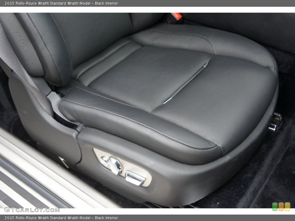 Black Interior Front Seat for the 2015 Rolls-Royce Wraith  #104430190