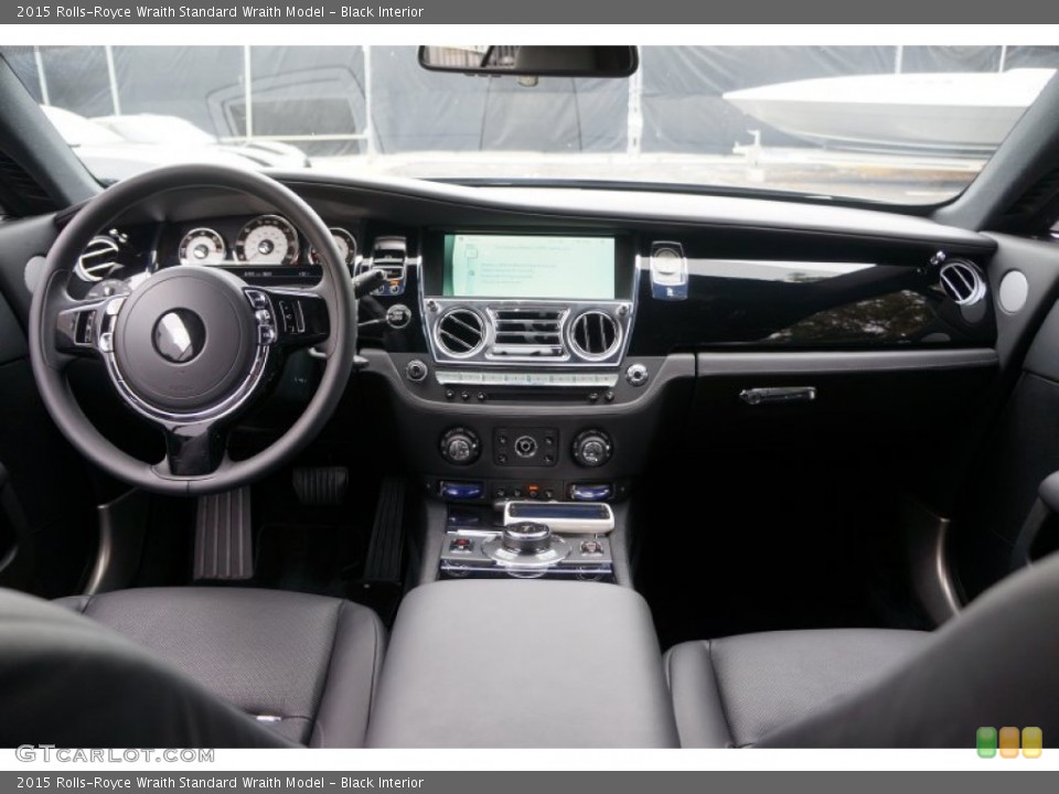 Black Interior Dashboard for the 2015 Rolls-Royce Wraith  #104430303