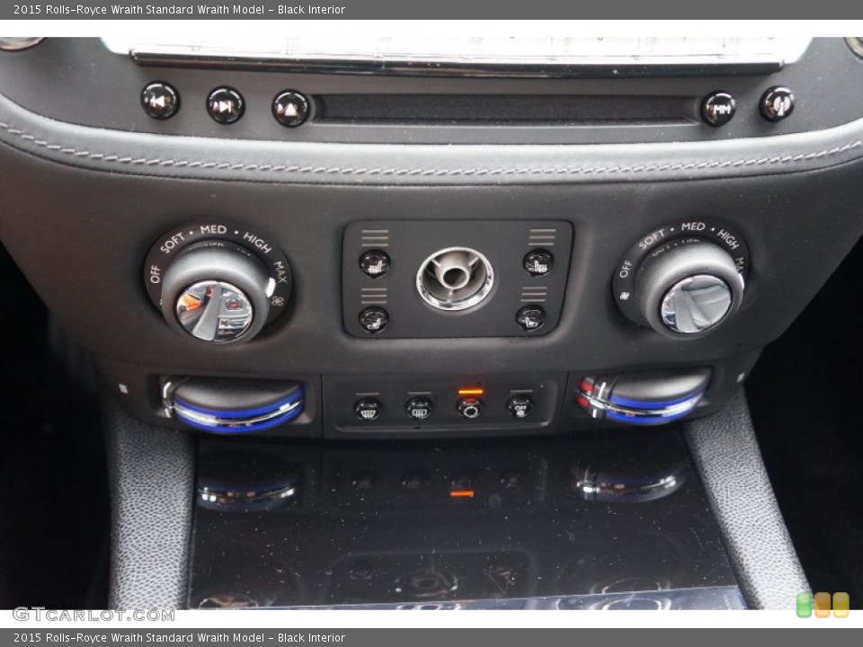 Black Interior Controls for the 2015 Rolls-Royce Wraith  #104430590