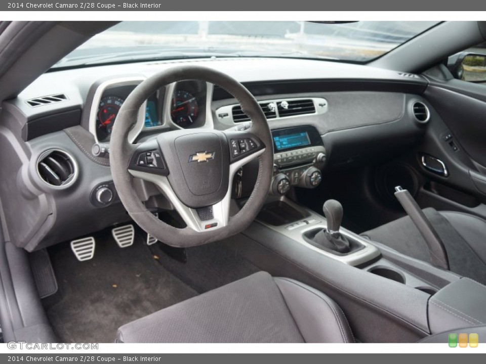Black Interior Prime Interior for the 2014 Chevrolet Camaro Z/28 Coupe #104430962