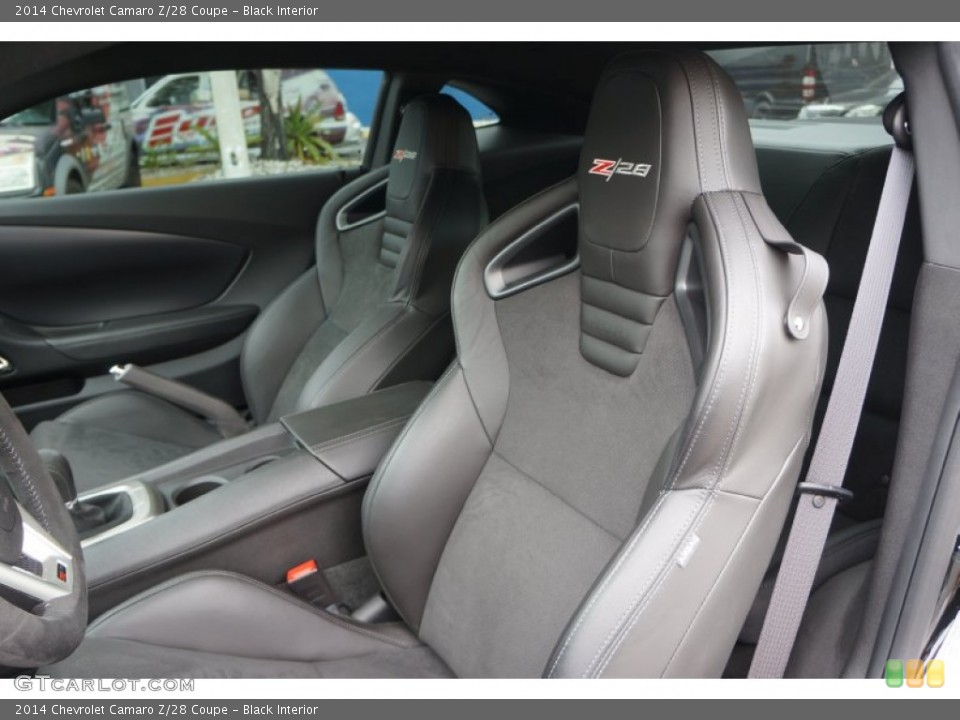 Black Interior Front Seat for the 2014 Chevrolet Camaro Z/28 Coupe #104431006