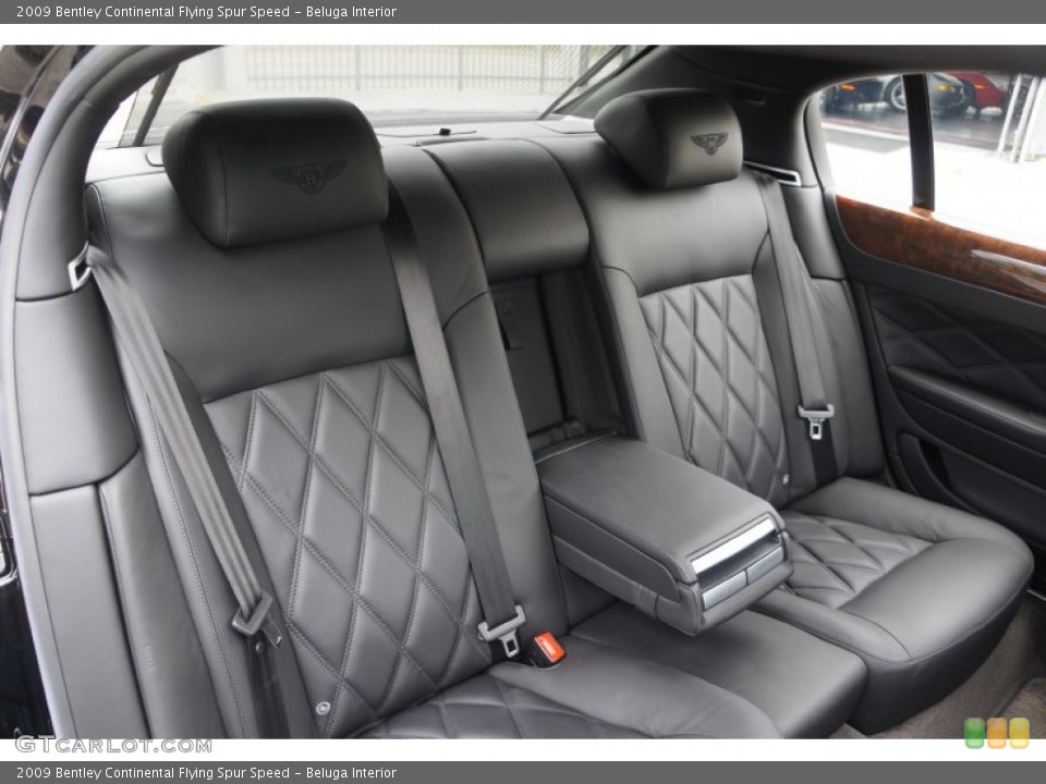 Beluga Interior Rear Seat for the 2009 Bentley Continental Flying Spur Speed #104432318