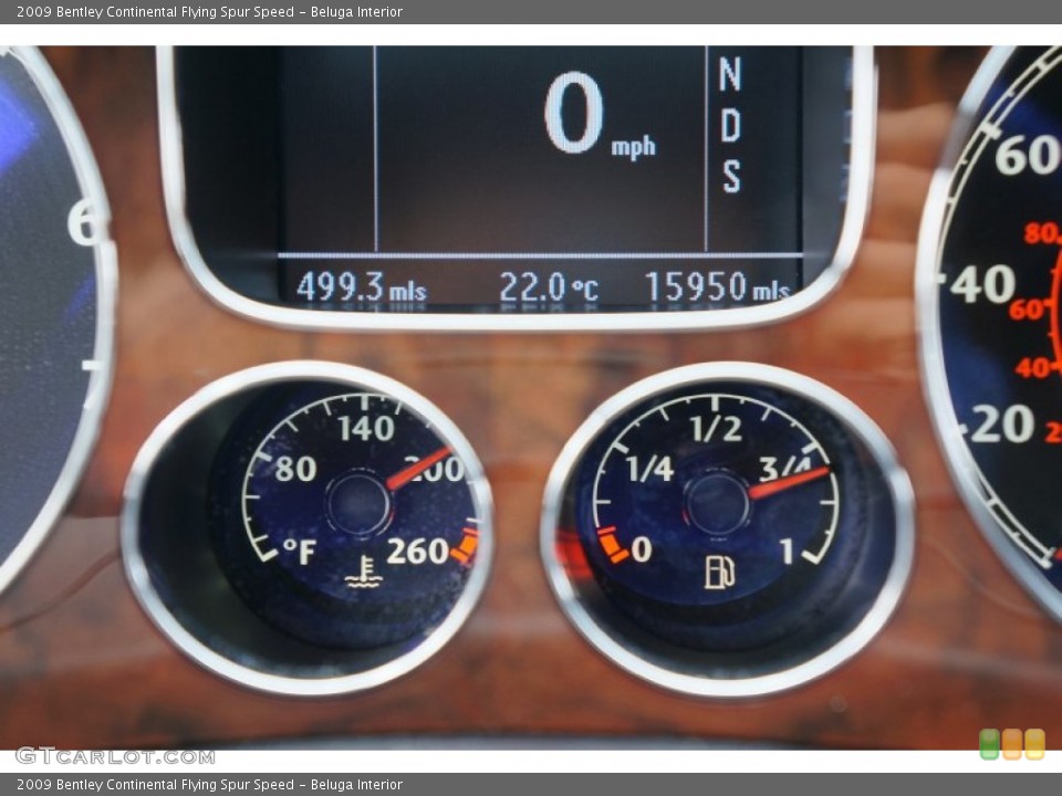 Beluga Interior Gauges for the 2009 Bentley Continental Flying Spur Speed #104432582
