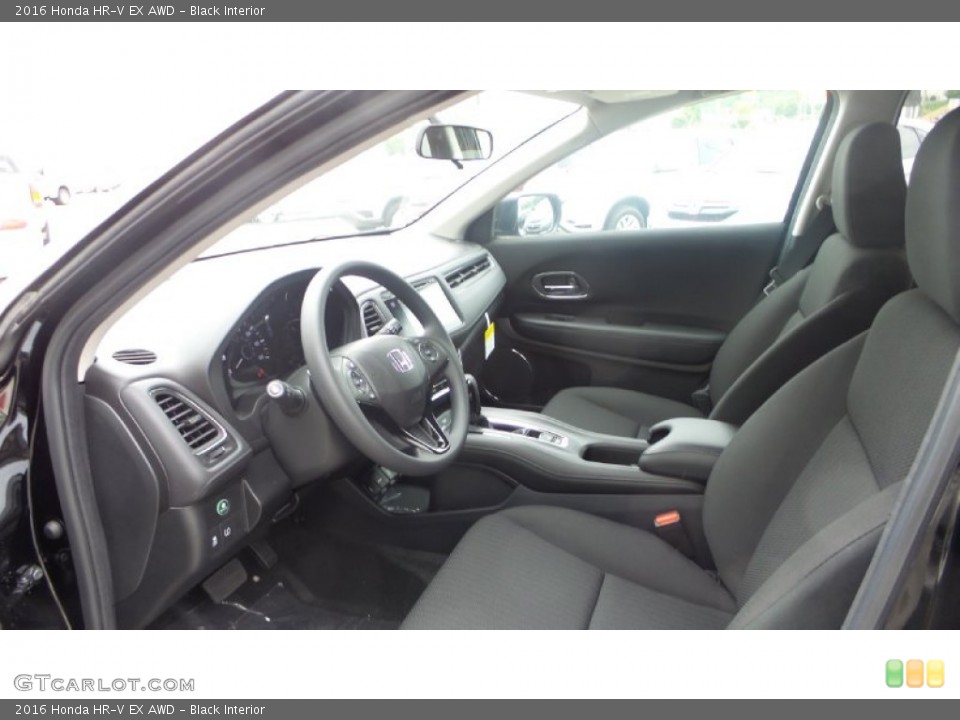 Black Interior Photo for the 2016 Honda HR-V EX AWD #104454151