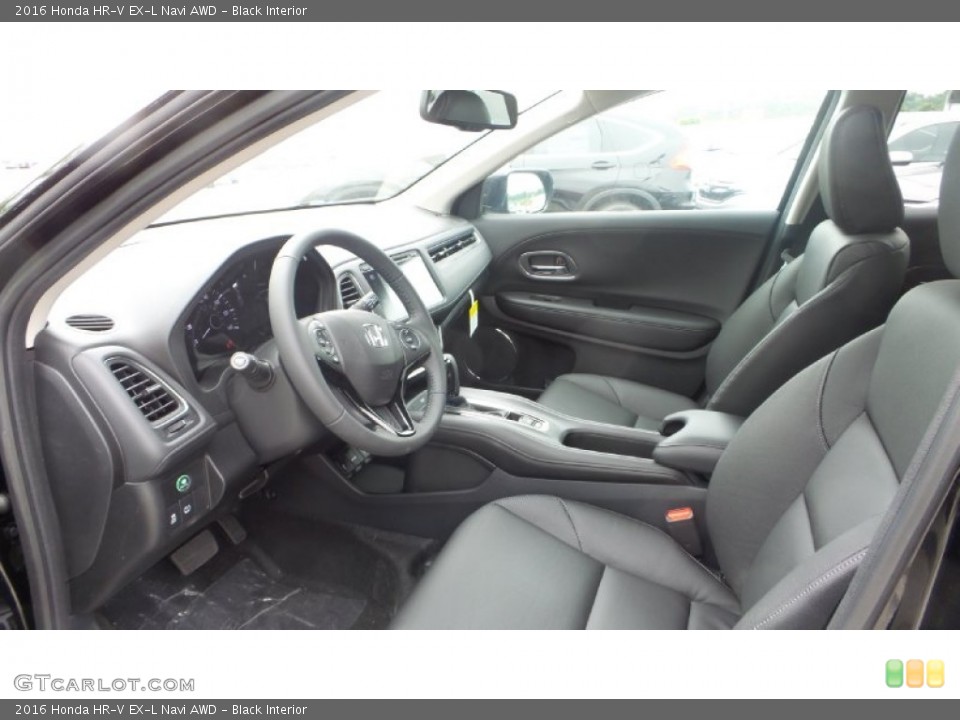 Black Interior Photo for the 2016 Honda HR-V EX-L Navi AWD #104454792