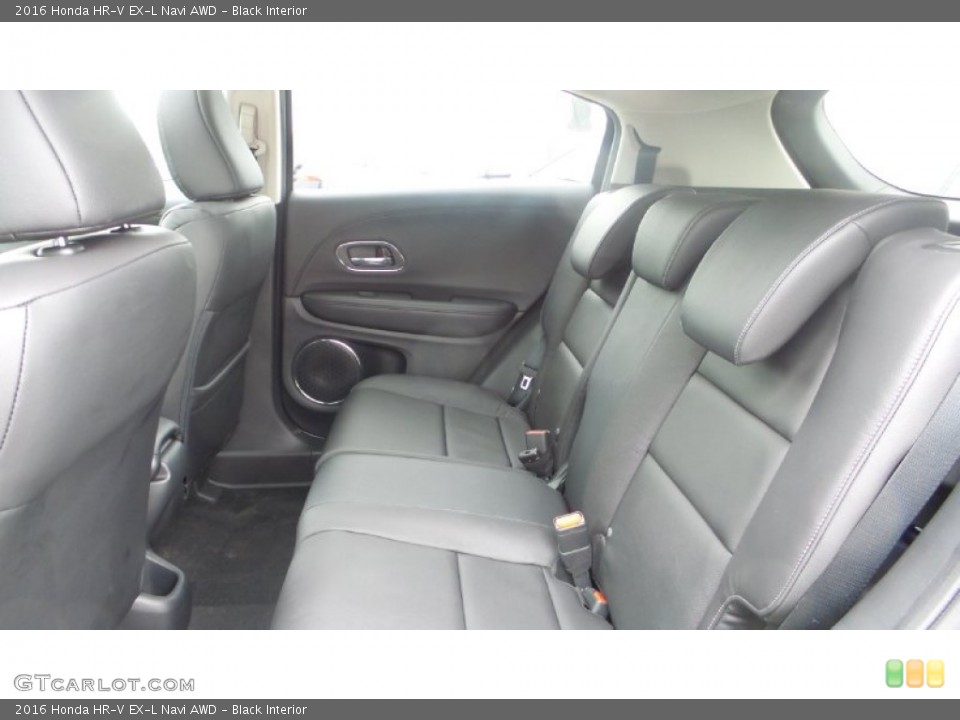 Black Interior Rear Seat for the 2016 Honda HR-V EX-L Navi AWD #104454850