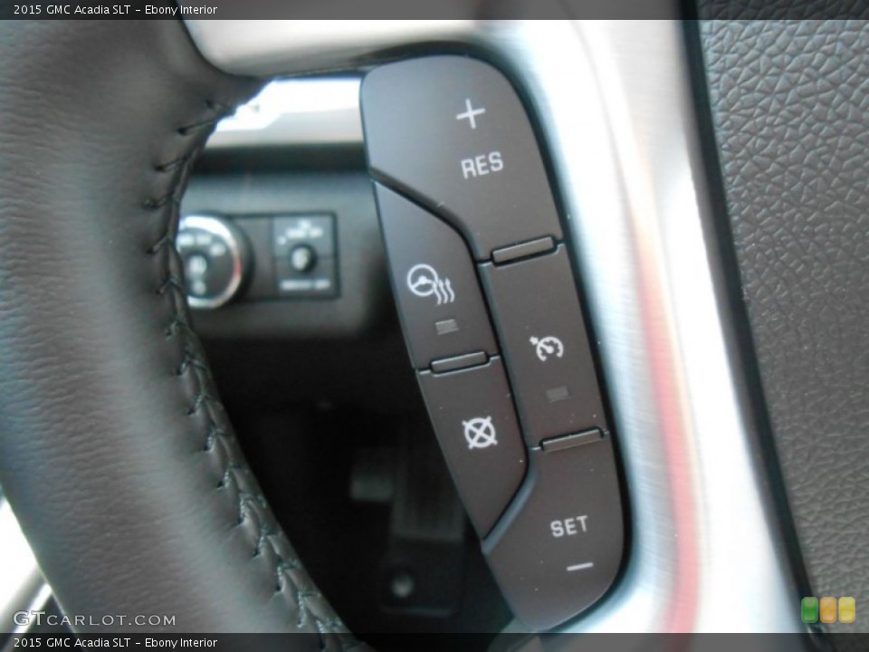 Ebony Interior Controls for the 2015 GMC Acadia SLT #104458942