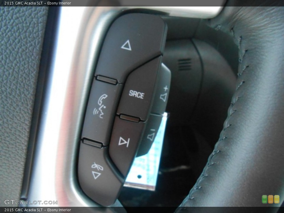 Ebony Interior Controls for the 2015 GMC Acadia SLT #104458966