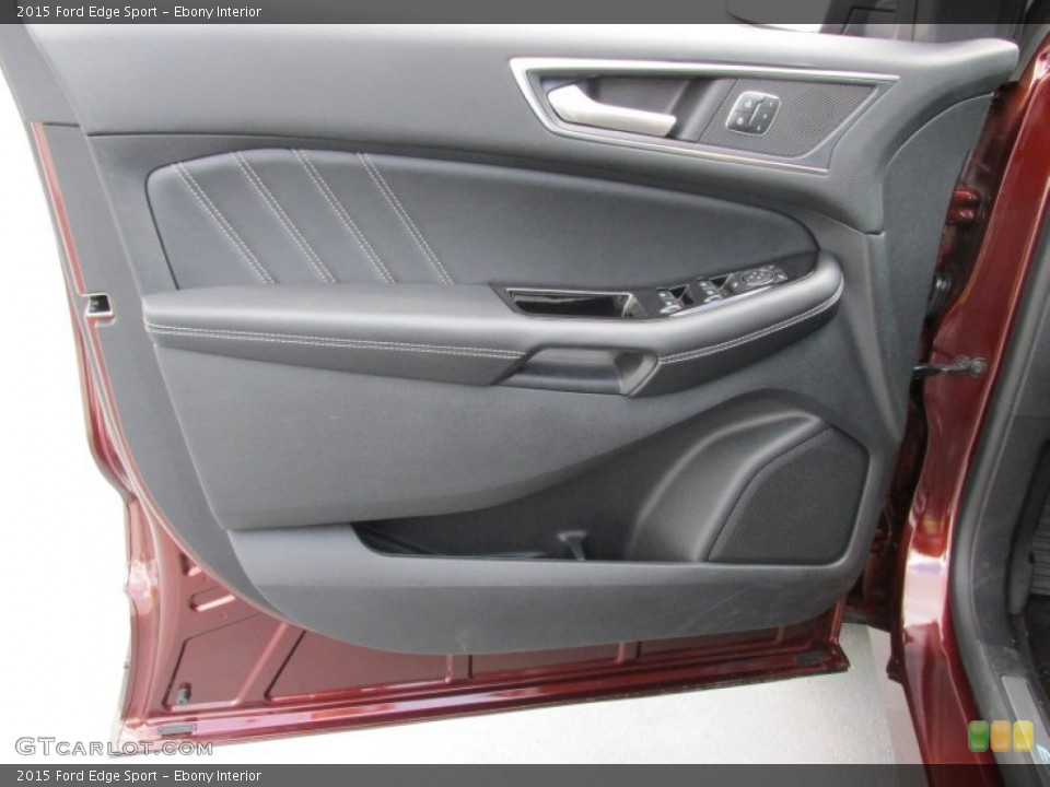Ebony Interior Door Panel for the 2015 Ford Edge Sport #104478961