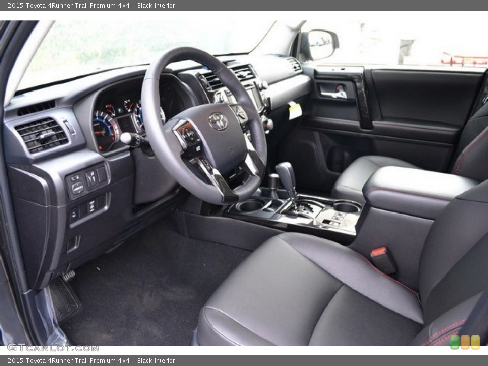 Black Interior Photo for the 2015 Toyota 4Runner Trail Premium 4x4 #104488281