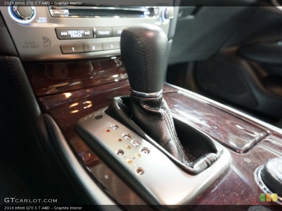 Graphite Interior Transmission for the 2014 Infiniti Q70 3.7 AWD #104500845
