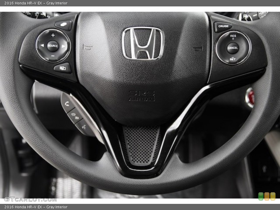 Gray Interior Steering Wheel for the 2016 Honda HR-V EX #104529526
