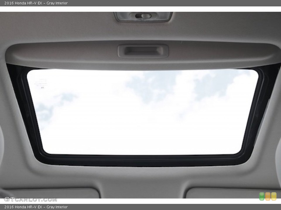 Gray Interior Sunroof for the 2016 Honda HR-V EX #104529730