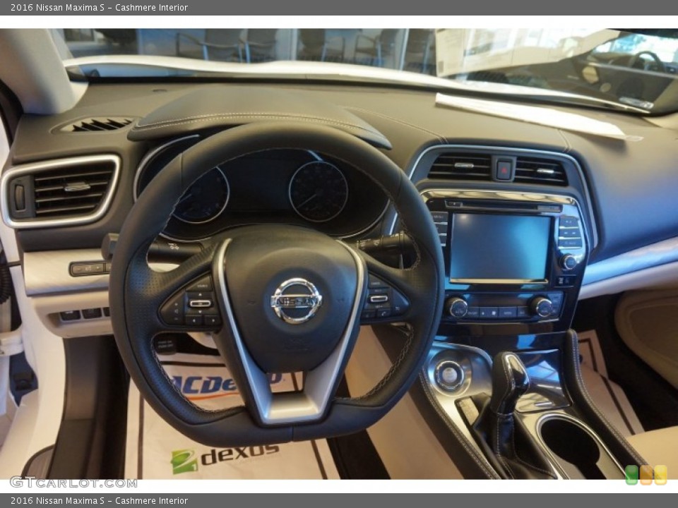 Cashmere Interior Dashboard for the 2016 Nissan Maxima S #104536702