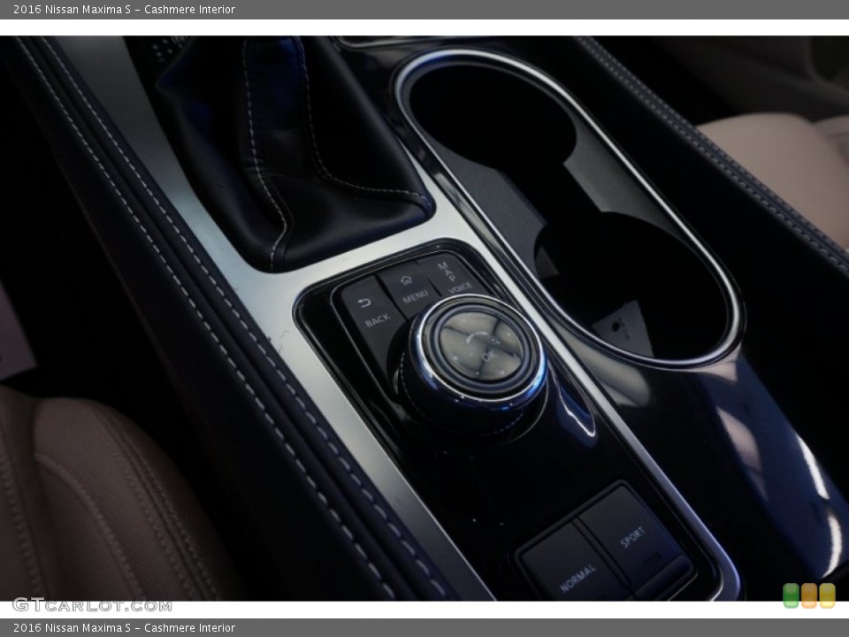 Cashmere Interior Controls For The 2016 Nissan Maxima S