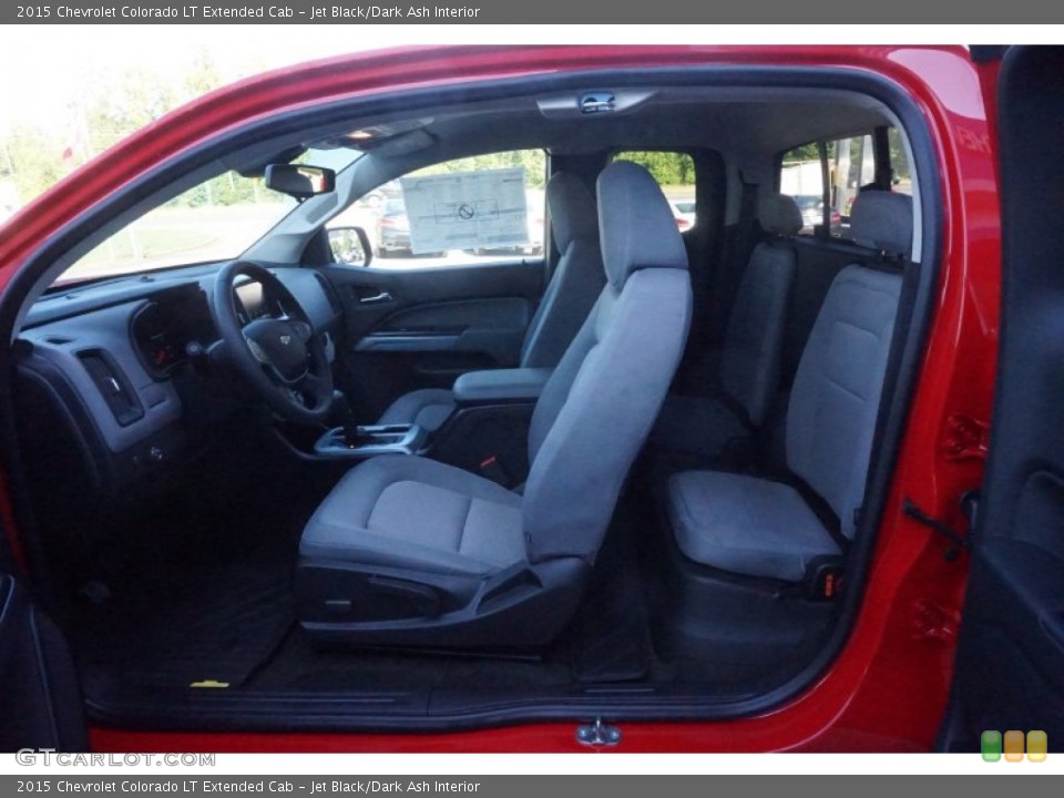 Jet Black/Dark Ash Interior Photo for the 2015 Chevrolet Colorado LT Extended Cab #104545177