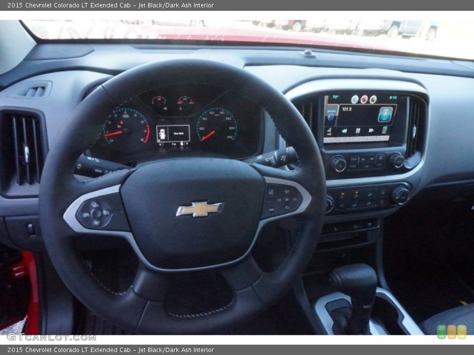 Jet Black/Dark Ash Interior Dashboard for the 2015 Chevrolet Colorado LT Extended Cab #104545196