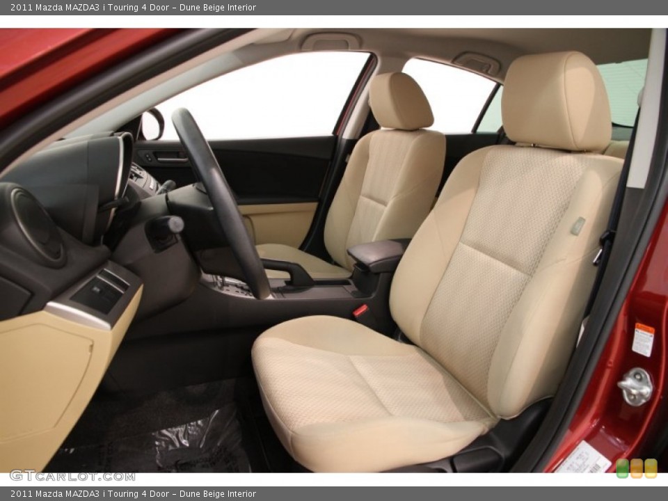 Dune Beige Interior Photo for the 2011 Mazda MAZDA3 i Touring 4 Door #104560117