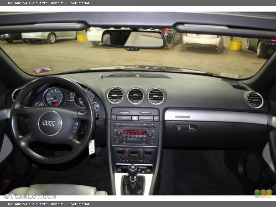 Silver Interior Dashboard for the 2006 Audi S4 4.2 quattro Cabriolet #104564527