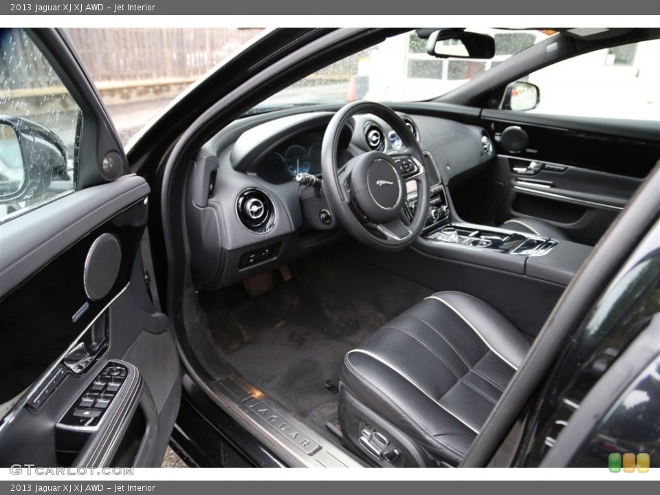 Jet Interior Prime Interior for the 2013 Jaguar XJ XJ AWD #104582260
