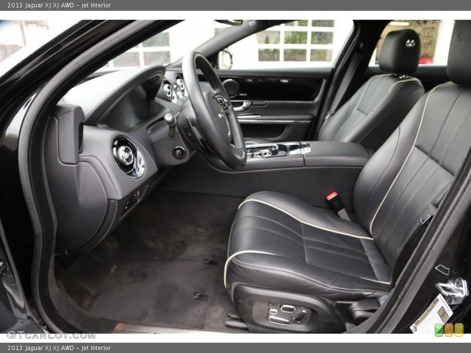 Jet Interior Front Seat for the 2013 Jaguar XJ XJ AWD #104582263