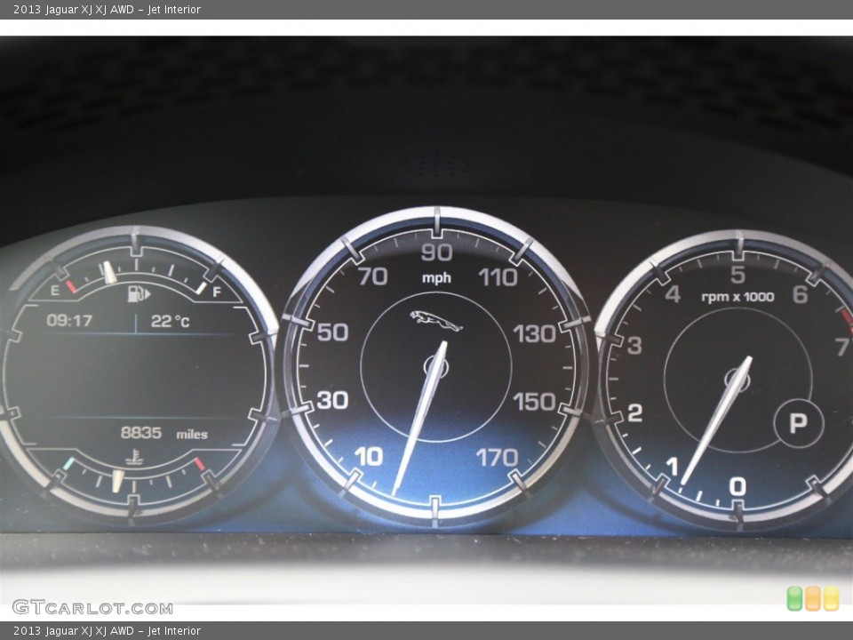 Jet Interior Gauges for the 2013 Jaguar XJ XJ AWD #104582275