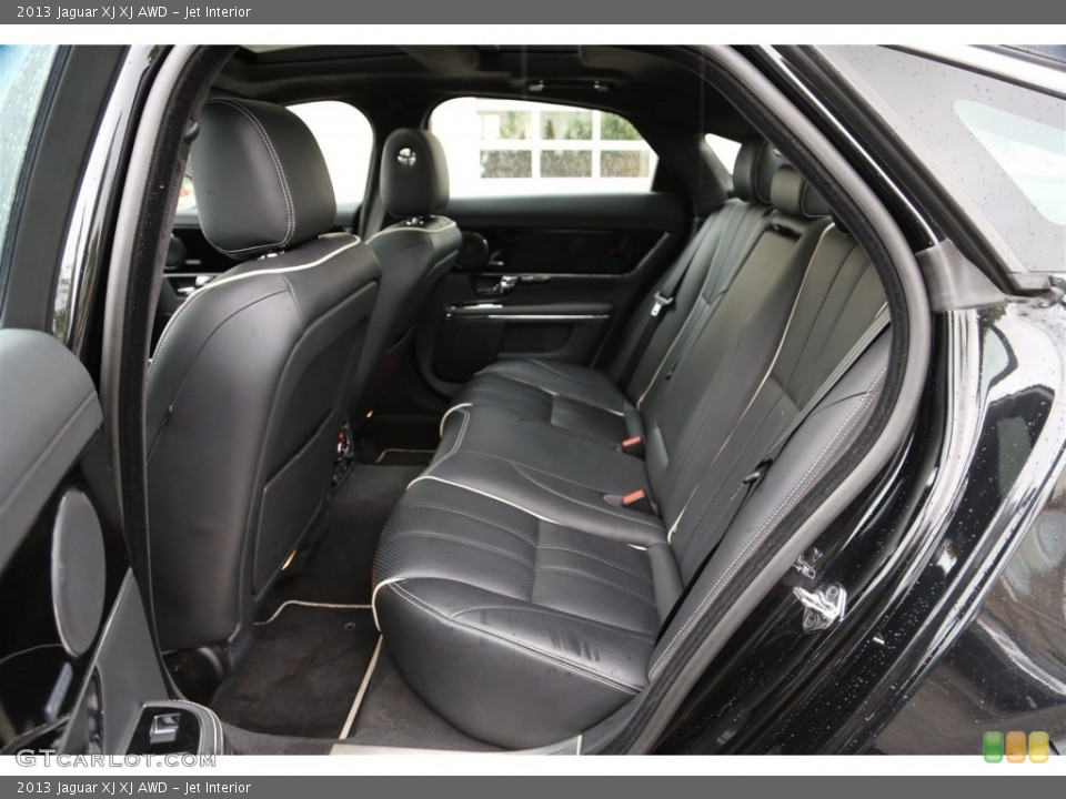 Jet Interior Rear Seat for the 2013 Jaguar XJ XJ AWD #104582302