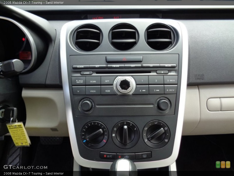 Sand Interior Controls for the 2008 Mazda CX-7 Touring #104582727