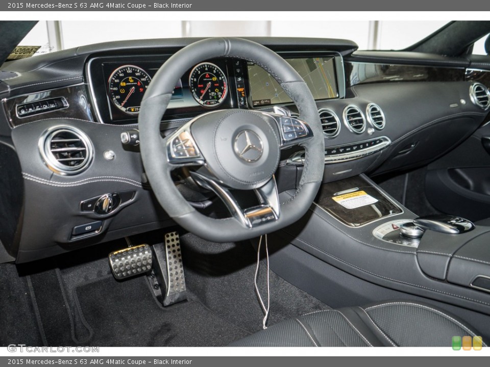 Black Interior Photo for the 2015 Mercedes-Benz S 63 AMG 4Matic Coupe #104583750