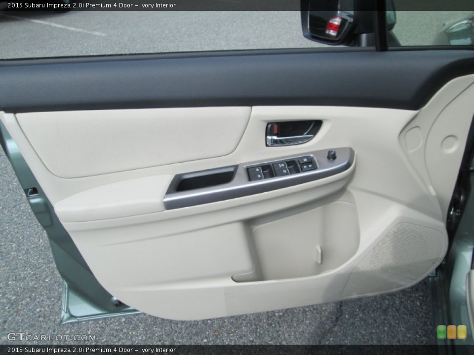Ivory Interior Door Panel for the 2015 Subaru Impreza 2.0i Premium 4 Door #104584971