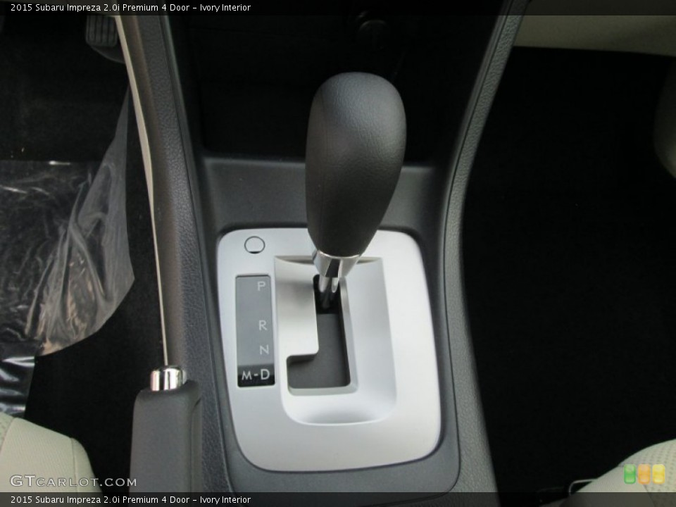 Ivory Interior Transmission for the 2015 Subaru Impreza 2.0i Premium 4 Door #104585391