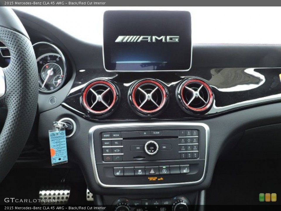 Black/Red Cut Interior Dashboard for the 2015 Mercedes-Benz CLA 45 AMG #104593499
