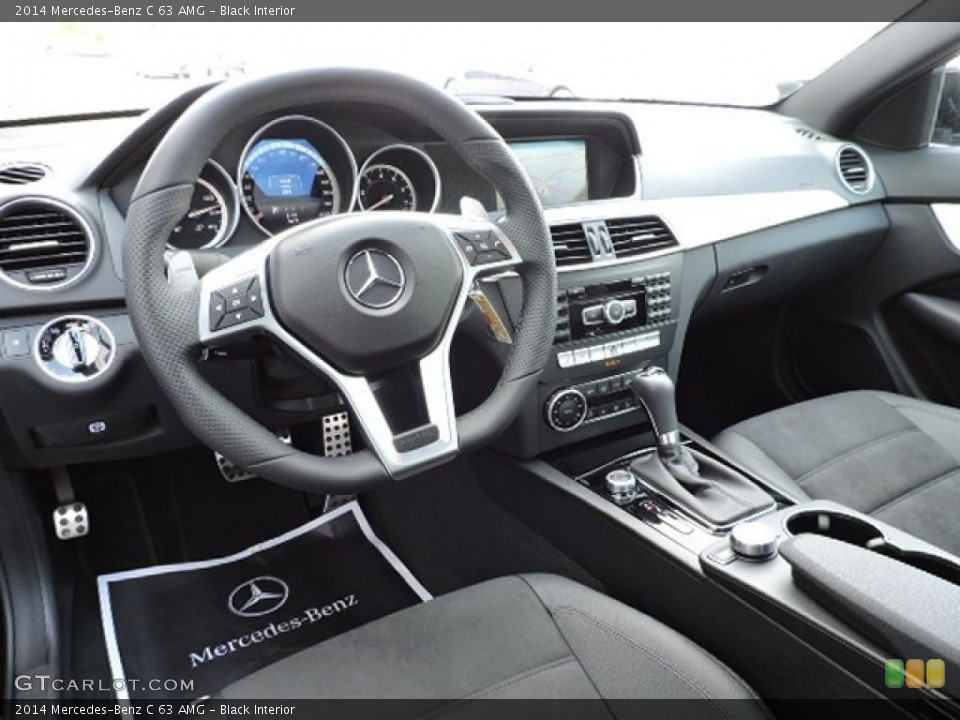 Black Interior Prime Interior for the 2014 Mercedes-Benz C 63 AMG #104610506