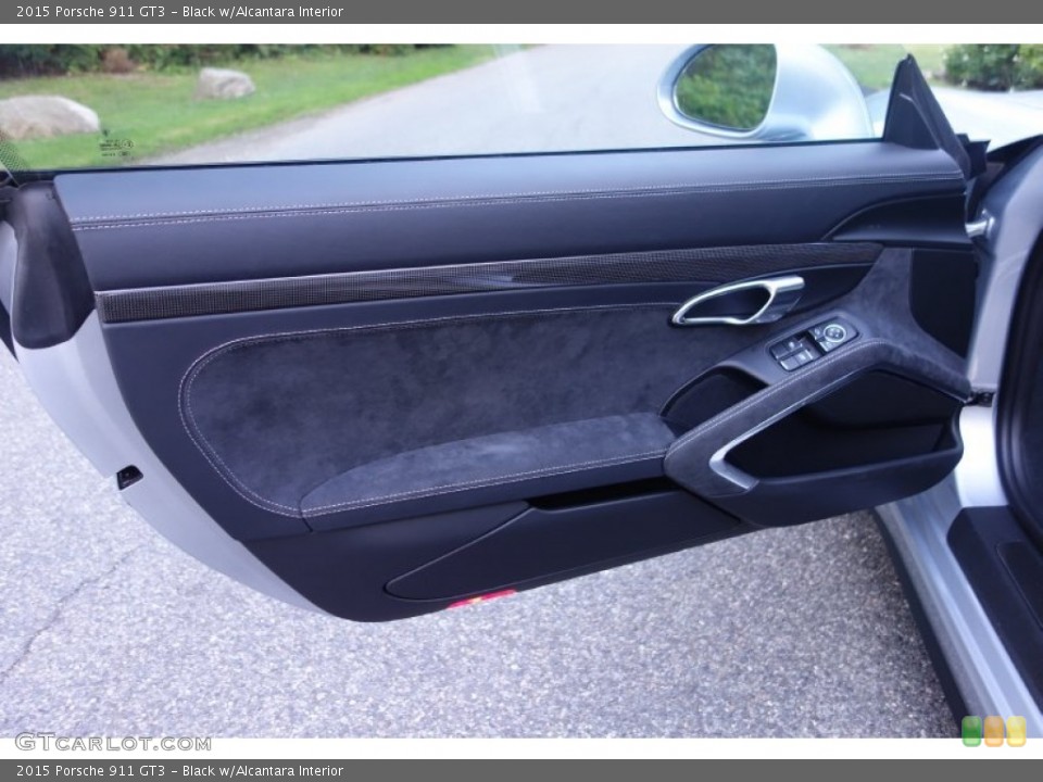 Black w/Alcantara Interior Door Panel for the 2015 Porsche 911 GT3 #104611076
