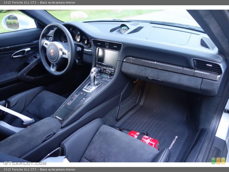 Black w/Alcantara Interior Front Seat for the 2015 Porsche 911 GT3 #104611163