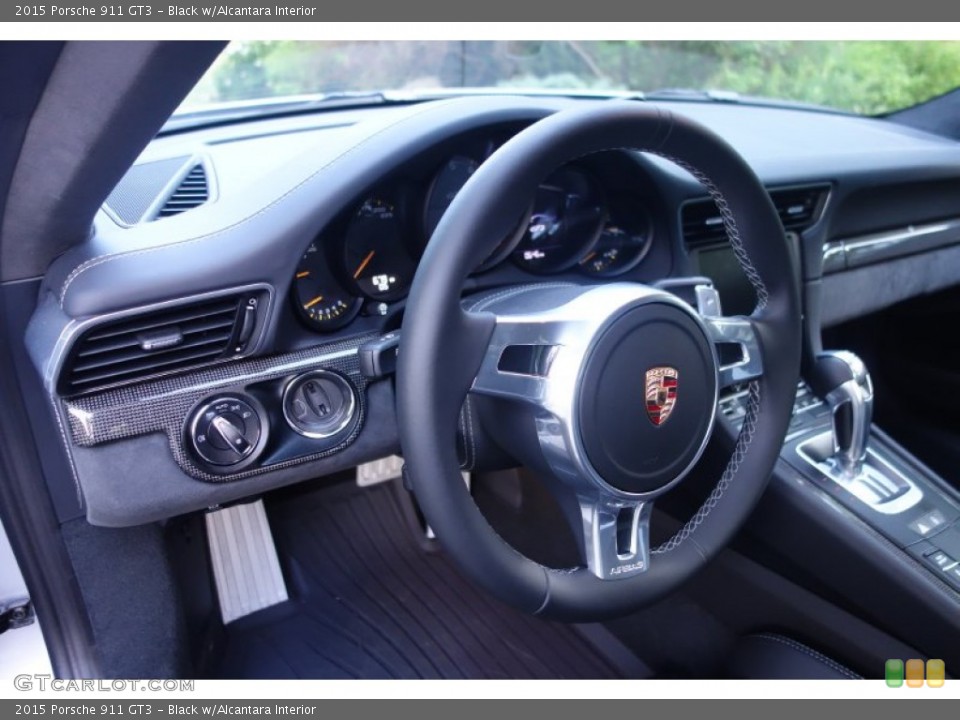Black w/Alcantara Interior Steering Wheel for the 2015 Porsche 911 GT3 #104611211