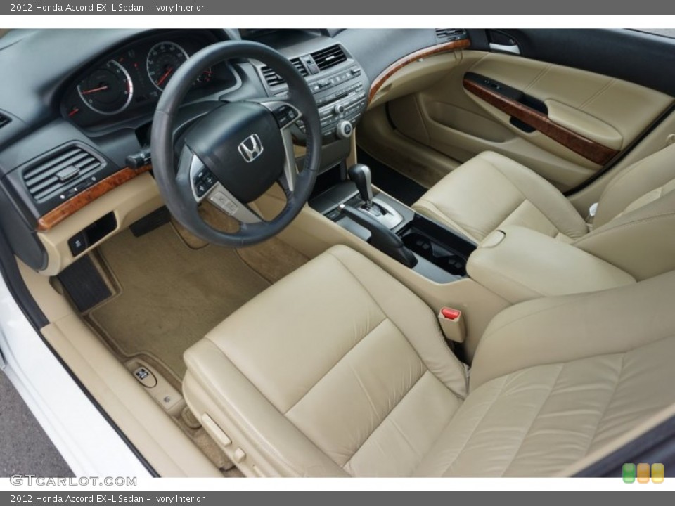 Ivory Interior Photo for the 2012 Honda Accord EX-L Sedan #104625527