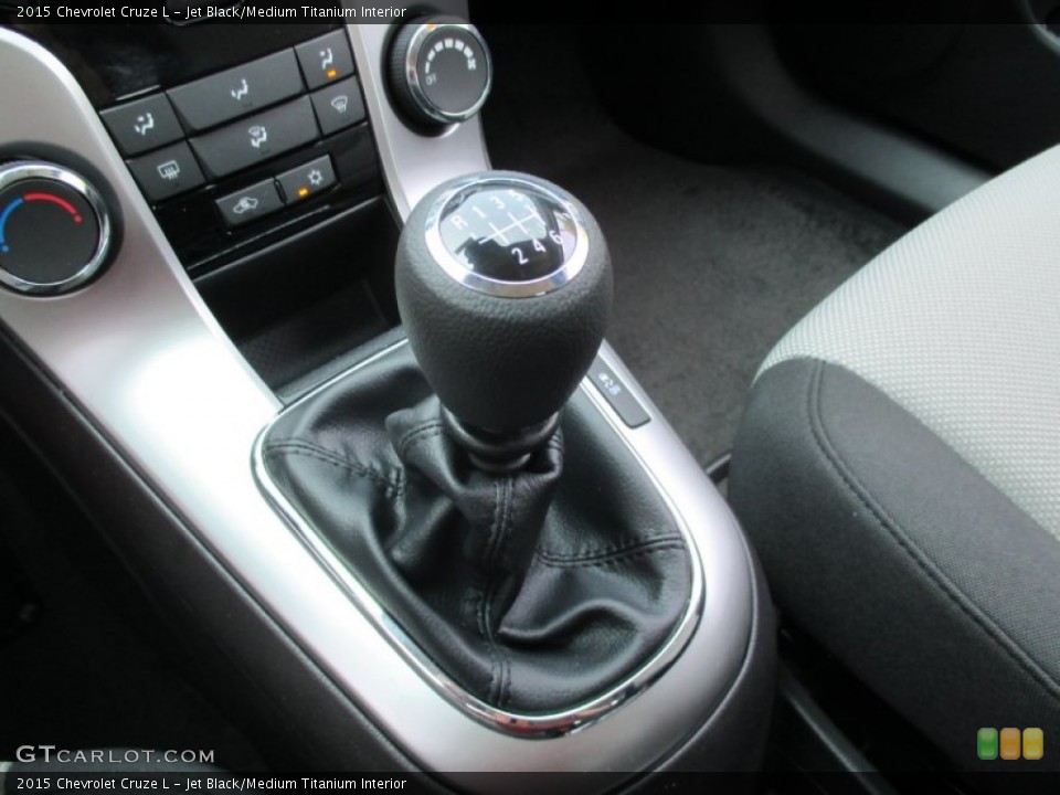 Jet Black/Medium Titanium Interior Transmission for the 2015 Chevrolet Cruze L #104657413