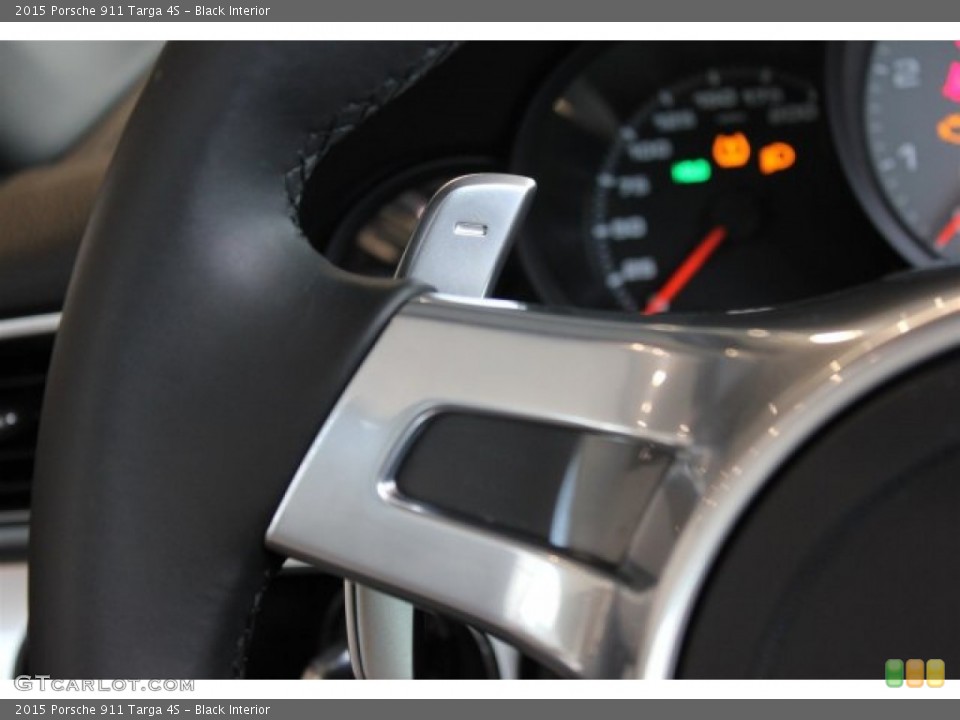 Black Interior Controls for the 2015 Porsche 911 Targa 4S #104663437